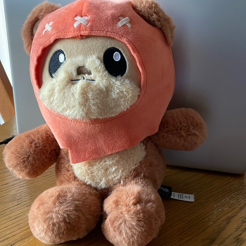 Star Wars Ewok Plush by Mattel 9.5 Inches